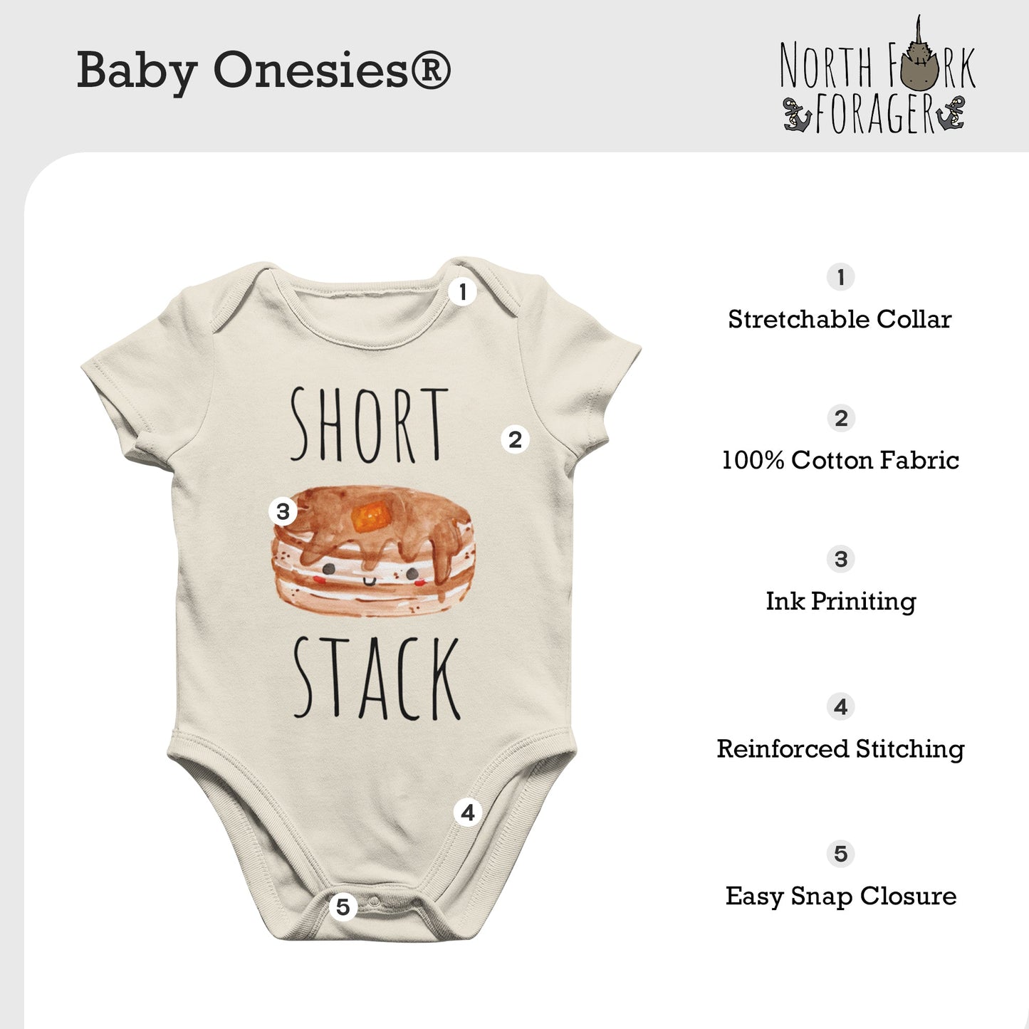 Firefighter Fireman - Baby Boy Girl Clothes Infant Bodysuit Funny Cute Newborn-3