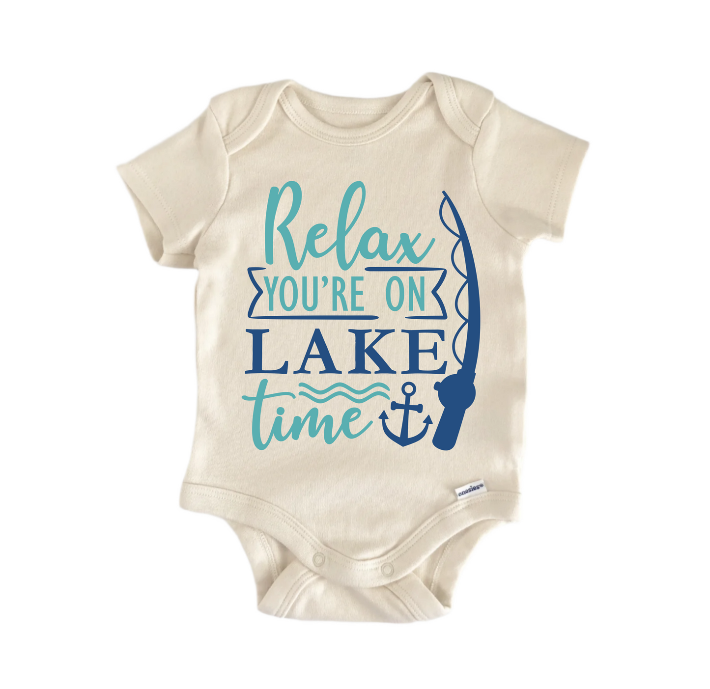 Relax Lake Time Lake House - Baby Boy Girl Clothes Infant Bodysuit Funny Cute-0