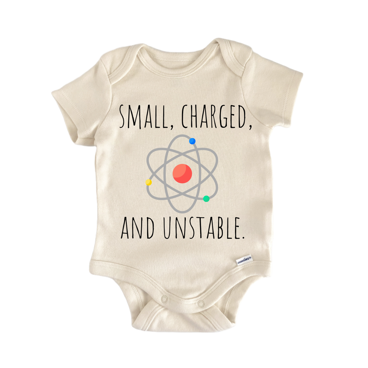 Physics Physicist Atom - Baby Bodysuit-0