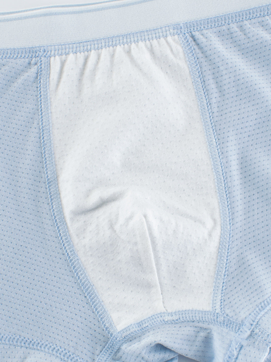 Boys’ Simple Astronaut Cartoon Printed Boxer Shorts Breathable Underwear Set-2
