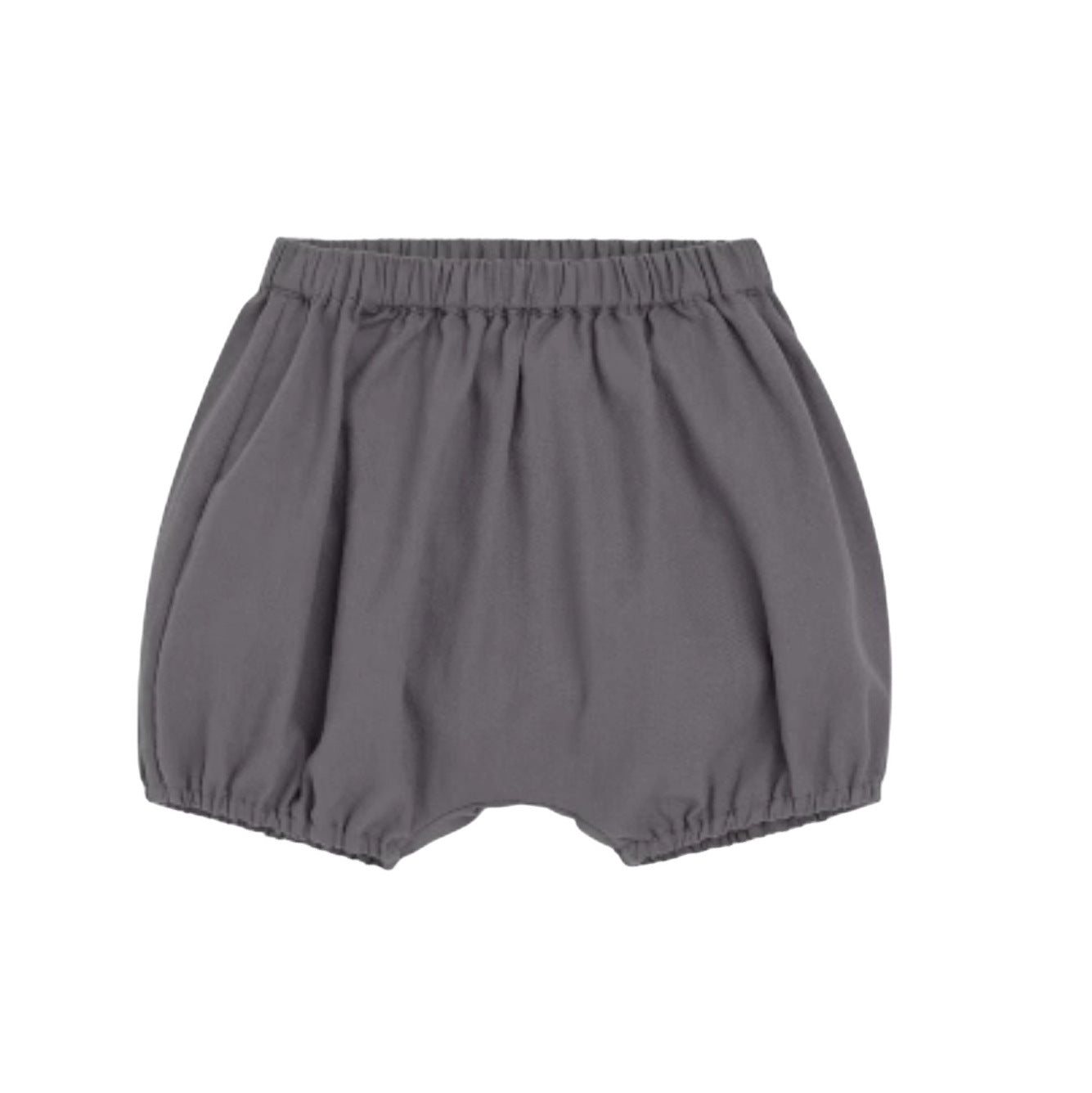 Summer Arrival Kids Unisex Cotton Casual Style Solid Color Shorts-4