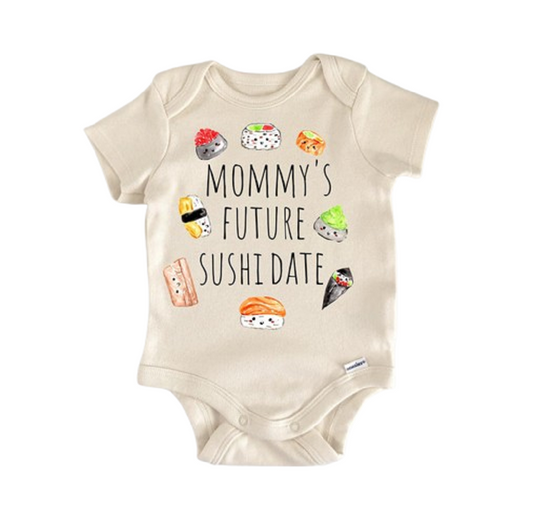 Sushi Foodie Food - Baby Boy Girl Clothes Infant Bodysuit Funny Cute Newborn-0