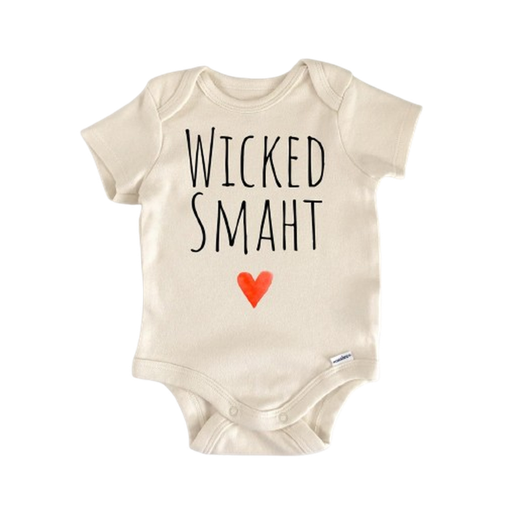 Massachusetts Wicked Boston - Baby Boy Girl Clothes Infant Bodysuit Funny Cute Newborn-0