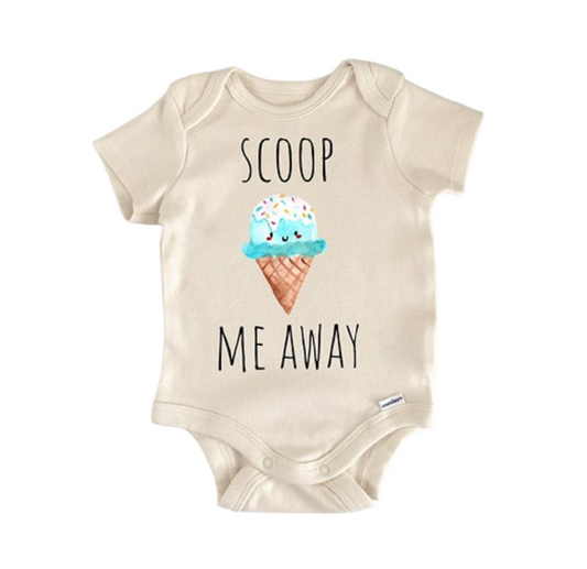 Ice Cream Summer - Baby Boy Girl Clothes Infant Bodysuit Funny Cute Newborn-0