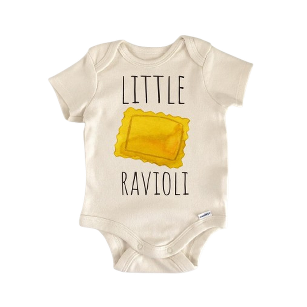 Italian Pasta Ravioli - Baby Boy Girl Clothes Infant Bodysuit Funny Cute Newborn-0