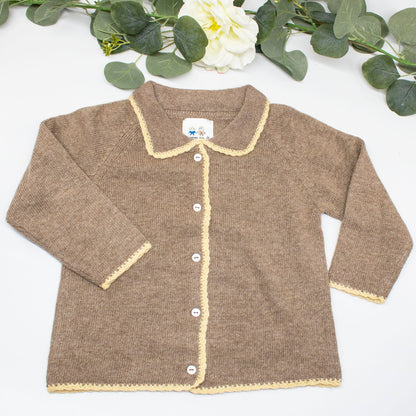BABY CROCHET EDGE CARDIGAN-2