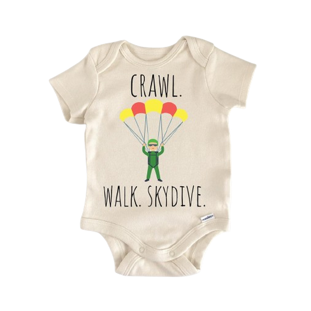 Skydive Skydiving Parachute - Baby Boy Girl Clothes Infant Bodysuit Funny Cute Newborn-0