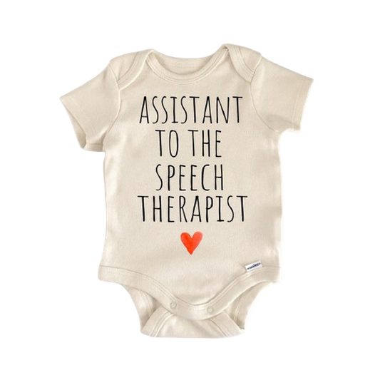 Speech Slp Therapy - Baby Boy Girl Clothes Infant Bodysuit Funny Cute Newborn-0