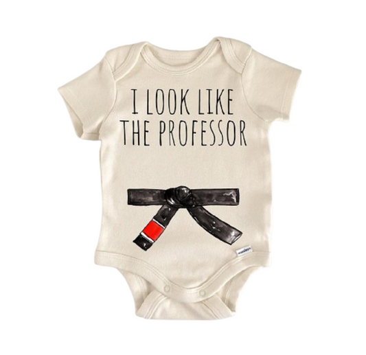 Jiu Jitsu Professor Brazilian - Baby Boy Girl Clothes Infant Bodysuit Funny Cute-0