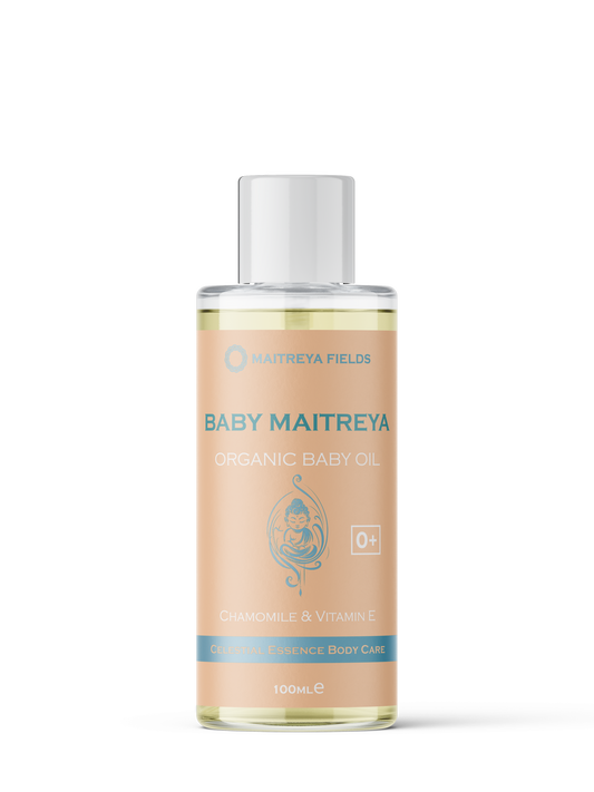 Organic Baby Oil Chamomile & Vitamin E-0