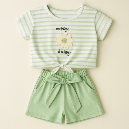 Daisy Days Girls Casual Set-0