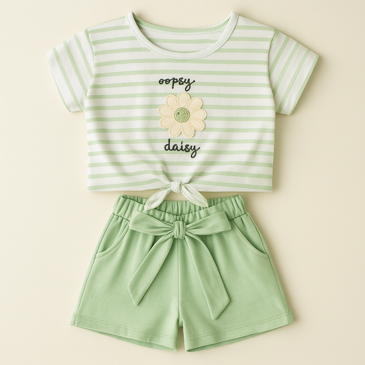 Daisy Days Girls Casual Set-0