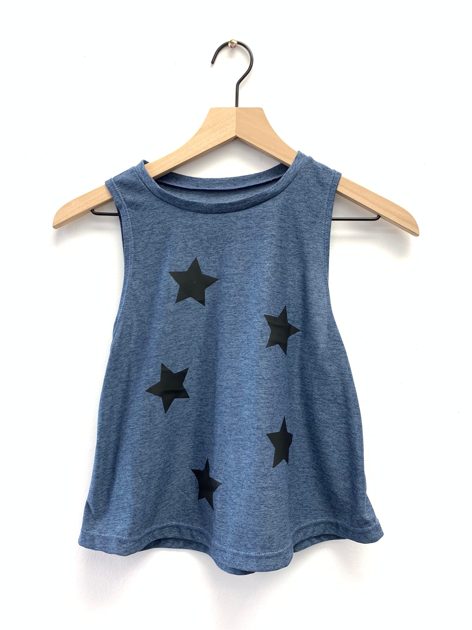 Stars Black Blue Tank-2