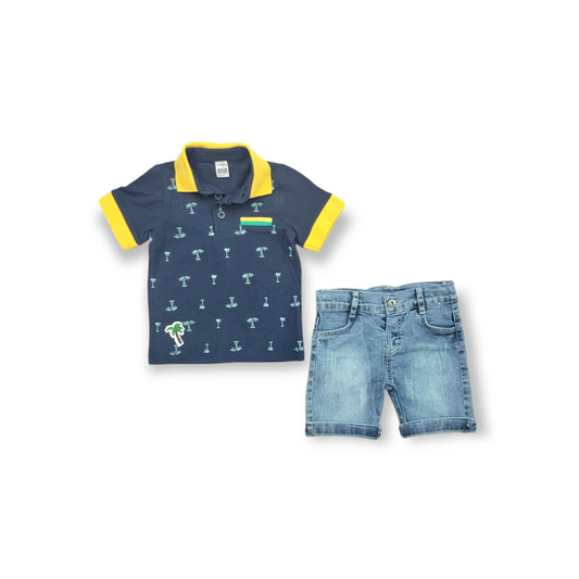 Chic summer Boys Casual Set-1