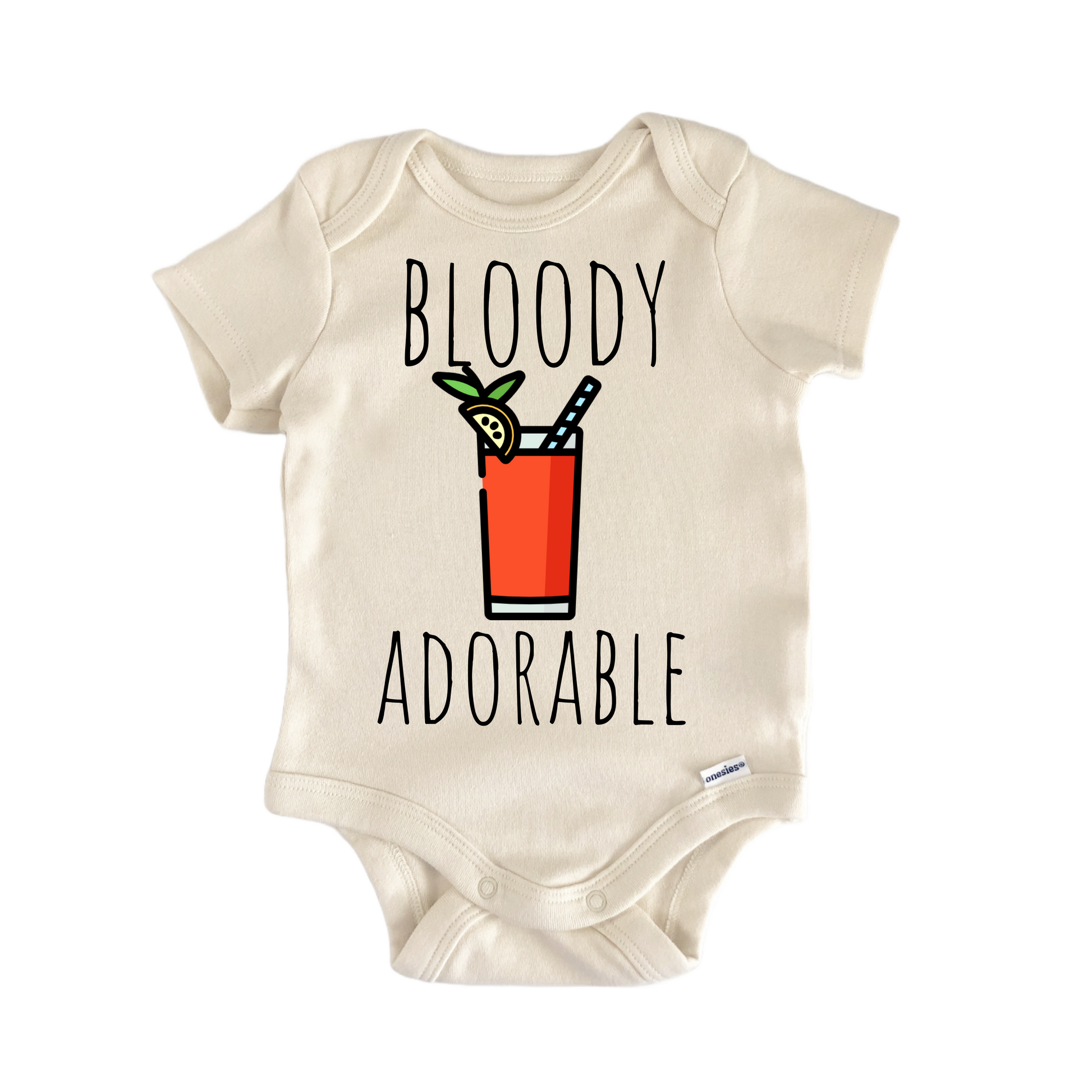 Bloody Mary Brunch Cocktail - Baby Bodysuit-0