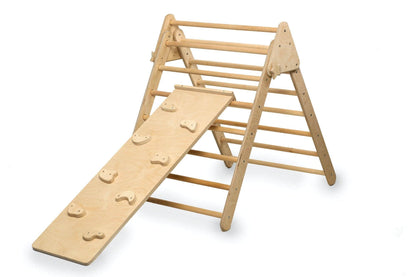 Climbing Triangle with Christmas Tent Cover, Mat, Ramp | Foldable Montessori Play Set-7
