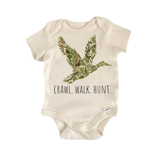 Duck Hunting - Baby Boy Girl Clothes Infant Bodysuit Funny Cute Newborn-0