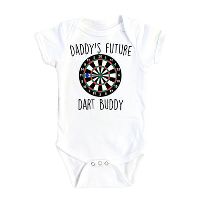 Darts Buddy - Baby Boy Girl Clothes Infant Bodysuit Funny Cute Newborn-0