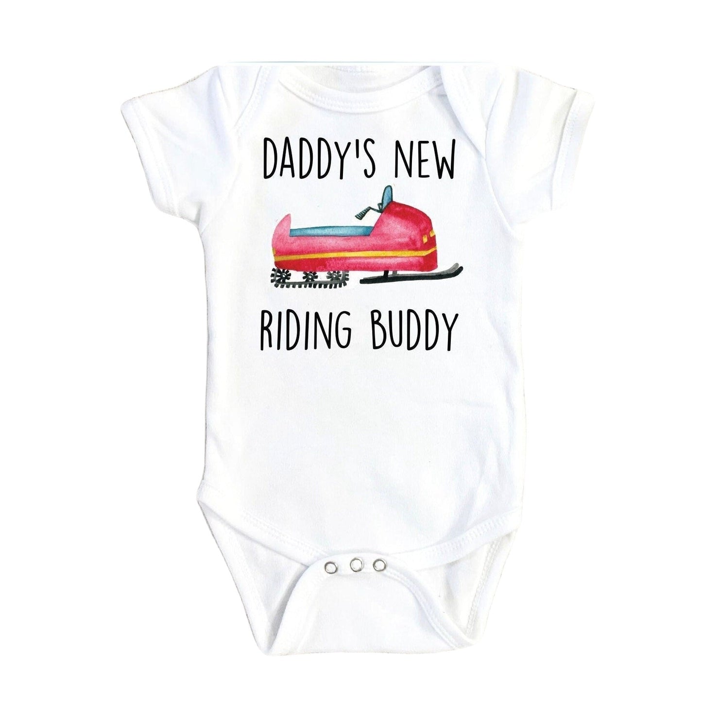 Snowmobile - Baby Boy Girl Clothes Infant Bodysuit Funny Cute Newborn 1A-0