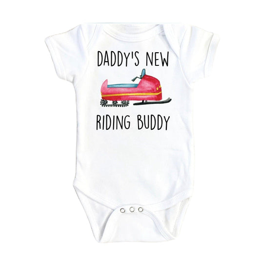 Snowmobile - Baby Boy Girl Clothes Infant Bodysuit Funny Cute Newborn 1A-0