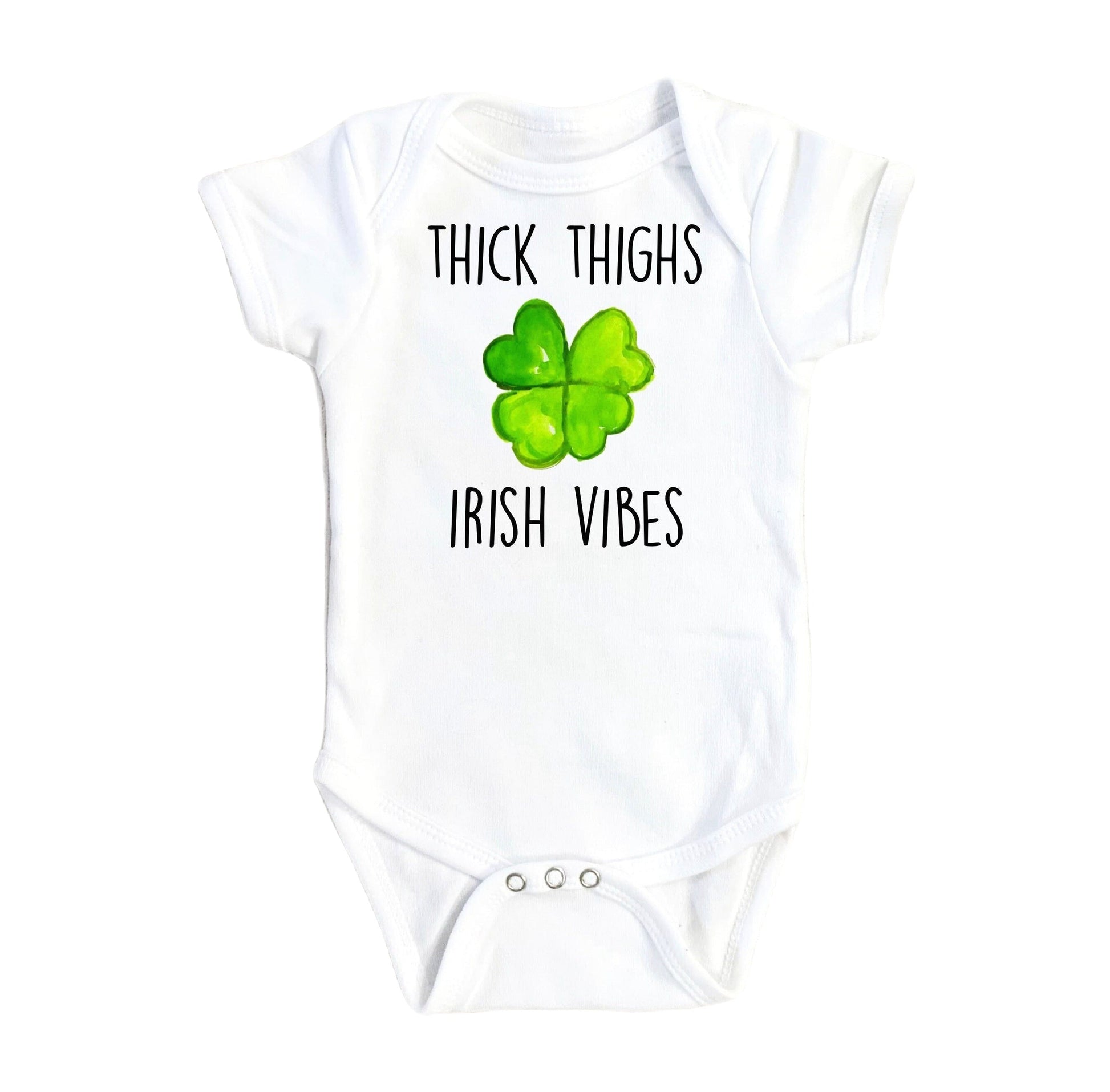 Irish Thick Thigh - Baby Boy Girl Clothes Infant Bodysuit Funny Cute Newborn-0