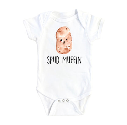 Potato Muffin - Baby Boy Girl Clothes Infant Bodysuit Funny Cute Newborn-0