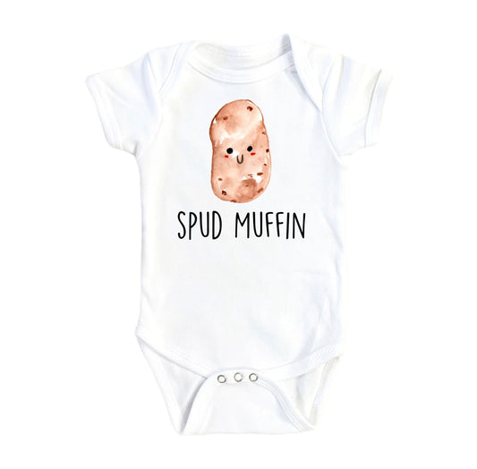 Potato Muffin - Baby Boy Girl Clothes Infant Bodysuit Funny Cute Newborn-0