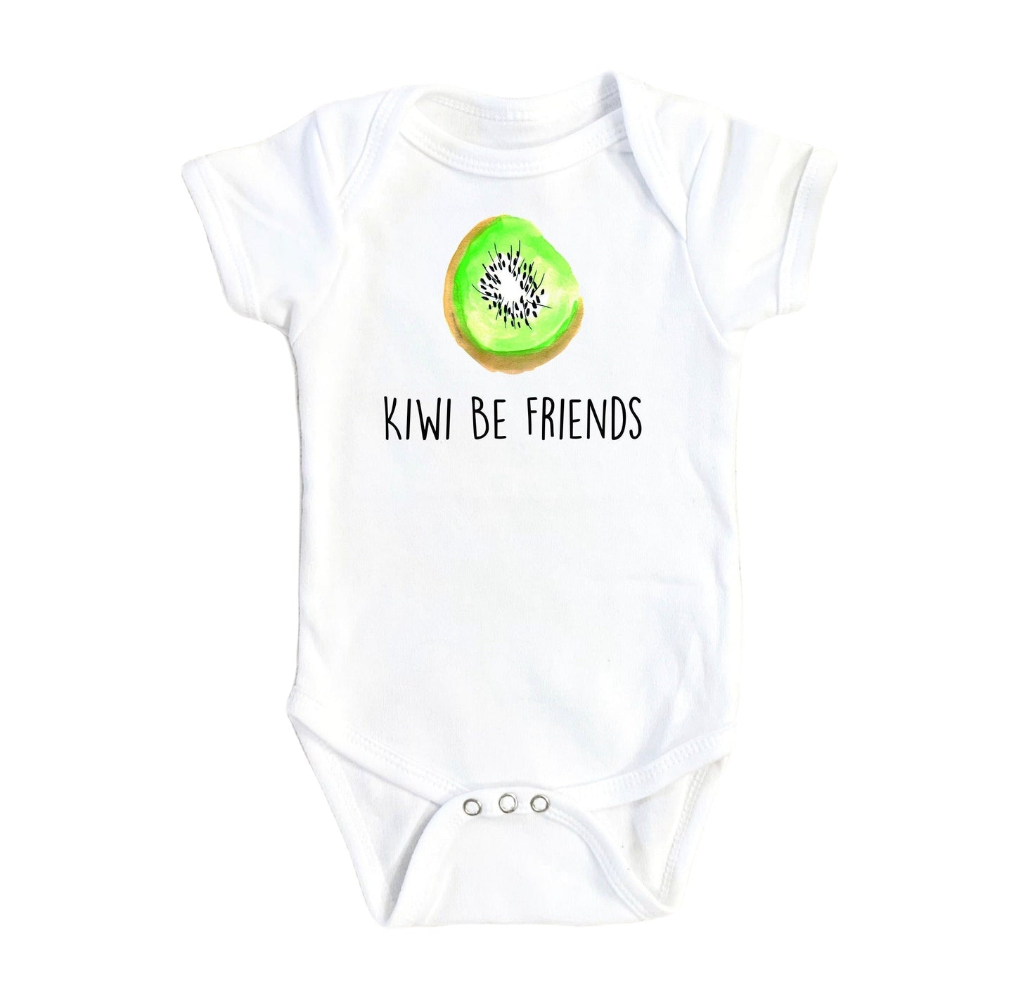 Kiwi Be Friends - Baby Boy Girl Clothes Infant Bodysuit Funny Cute Newborn-0