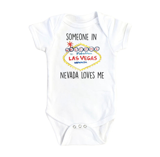 Las Vegas - Baby Boy Girl Clothes Infant Bodysuit Funny Cute Newborn 1C-0