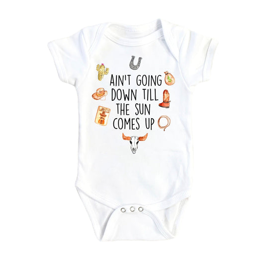 Cowboy Sleeping - Baby Boy Girl Clothes Infant Bodysuit Funny Cute Newborn-0