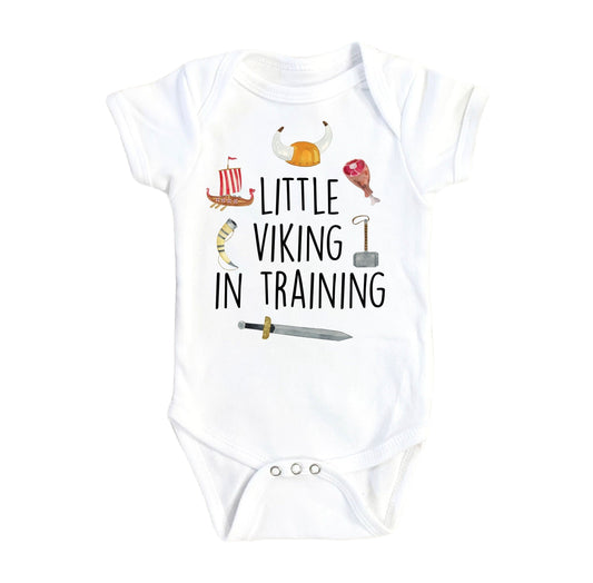 Viking Training - Baby Boy Girl Clothes Infant Bodysuit Funny Cute Newborn-0