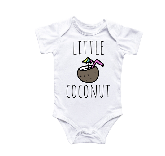 Coconut Fruit Summer - Baby Boy Girl Clothes Infant Bodysuit Funny Cute Newborn-0