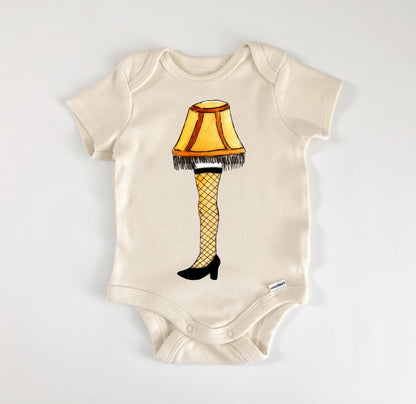 Leg Lamp Alone - Baby Boy Girl Clothes Infant Bodysuit Funny Cute Newborn-0