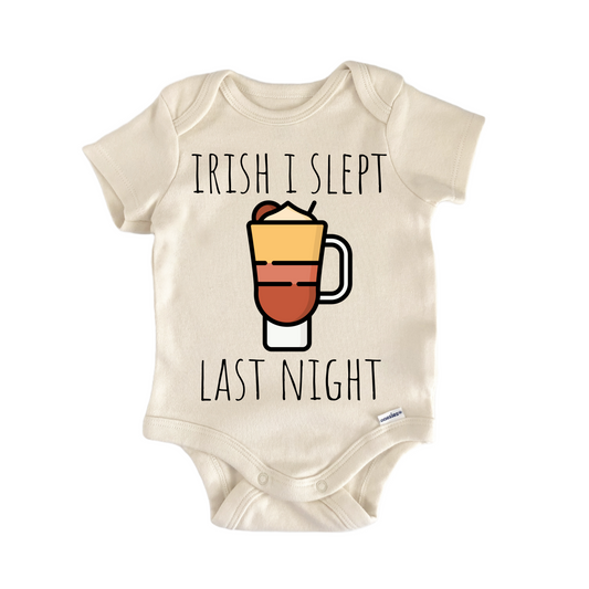 Irish Coffee Cocktail Ireland - Baby Bodysuit-0
