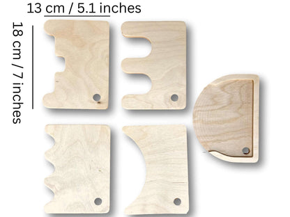 Montessori Wooden Shovel Set: Eco-Friendly Play for Kids-1
