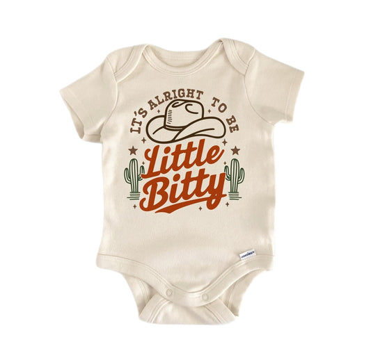 Little Bitty Country - Baby Boy Girl Clothes Infant Bodysuit Funny Cute Newborn-0