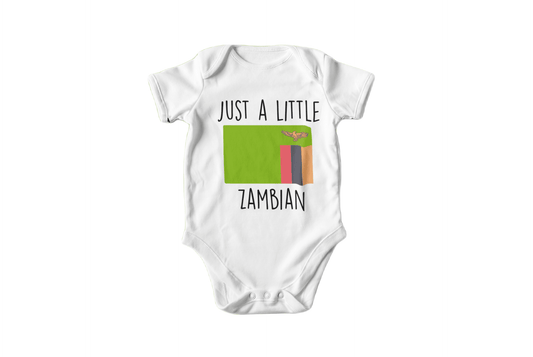Zambia - Baby Boy Girl Clothes Infant Bodysuit Funny Cute Newborn-0