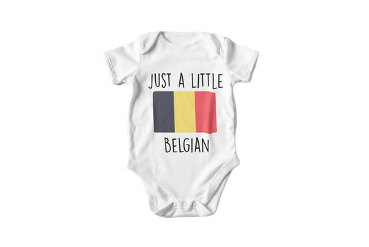 Belgium - Baby Boy Girl Clothes Infant Bodysuit Funny Cute Newborn-0
