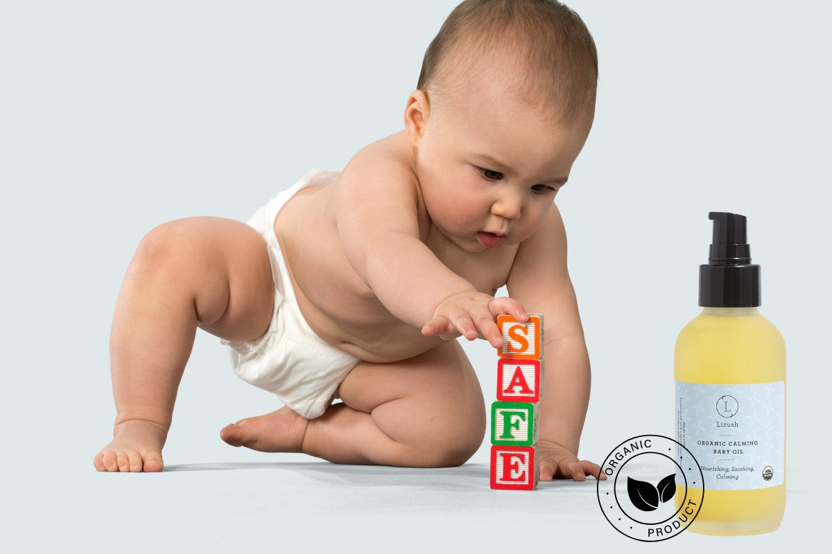 ORGANIC CALMING BABY OIL Nourishing, Soothing, Calming-2