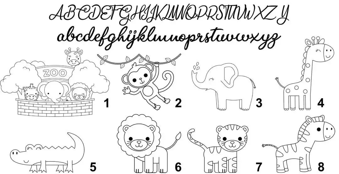 Name and Animal Figure-0