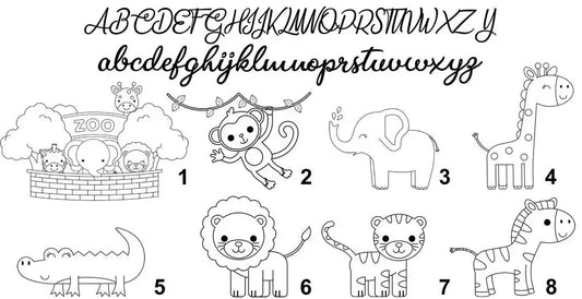 Name and Animal Figure-0