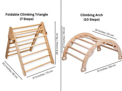 Montessori Climbing Set 5 Pieces | Indoor Playset-2