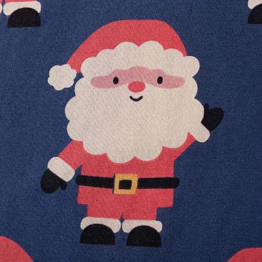 Baby Kids Christmas Cartoon Pattern Long Sleeves Casual Pajamas Clothing Set-1