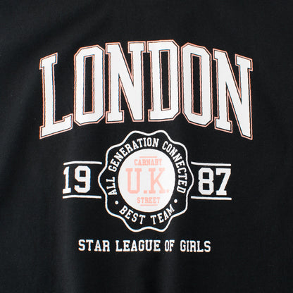 Kids’ Letters Pattern T-shirt in European and American Style-2