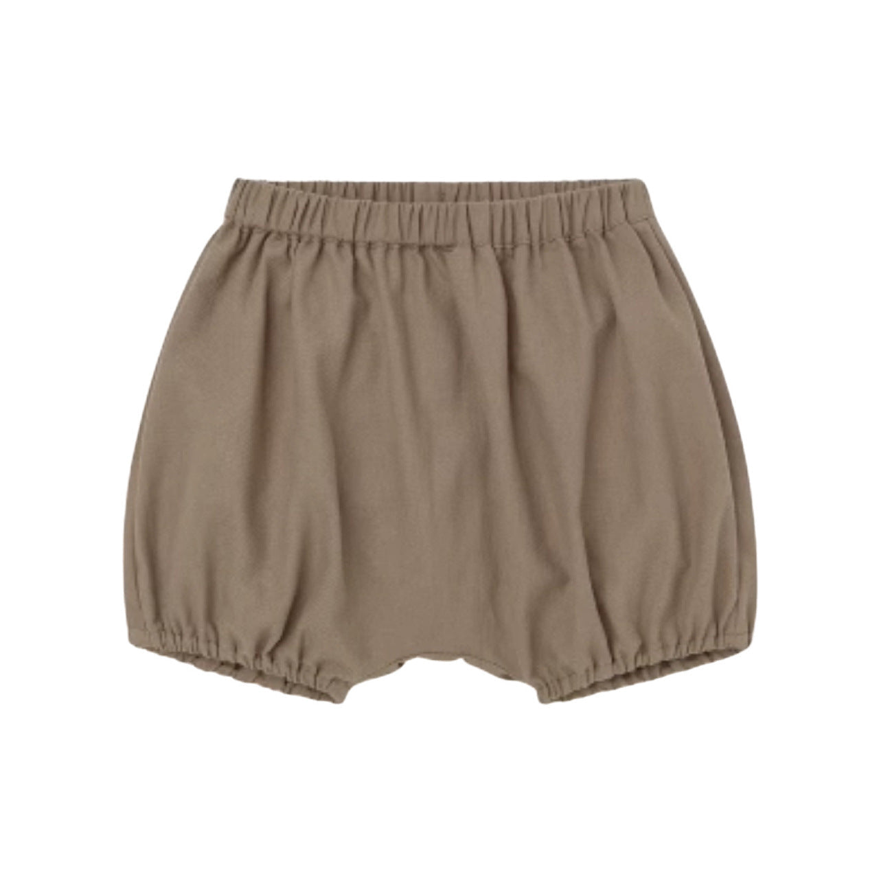Summer Arrival Kids Unisex Cotton Casual Style Solid Color Shorts-5