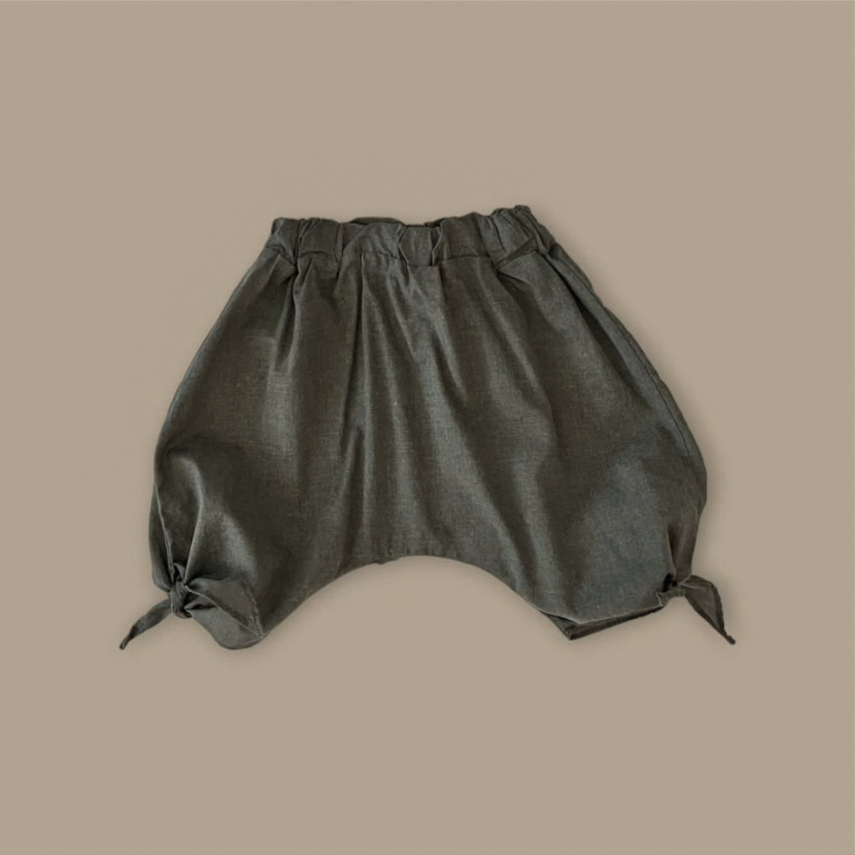 Summer Arrival Baby Unisex Cotton Casual Style Plain Pants-2