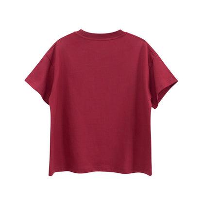 Kids’ Letters Pattern T-shirt in European and American Style-3