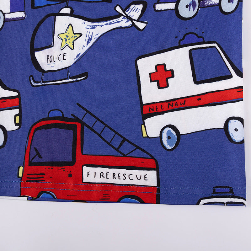 Emergency Rescue Kids Pajama Set – Long Sleeve Shirt and Pants-3