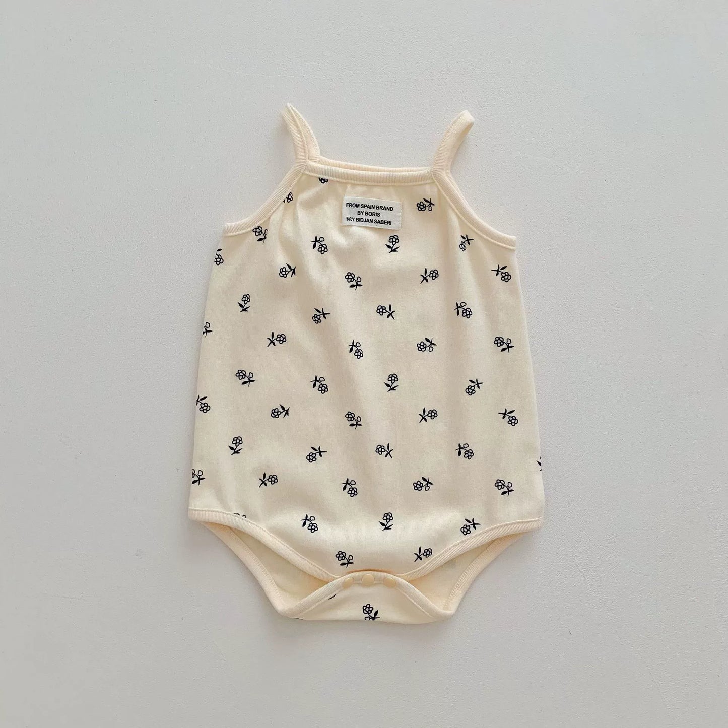 Summer Arrival Cheap Baby Unisex Casual Simple Pattern Sleeveless Onesies-4