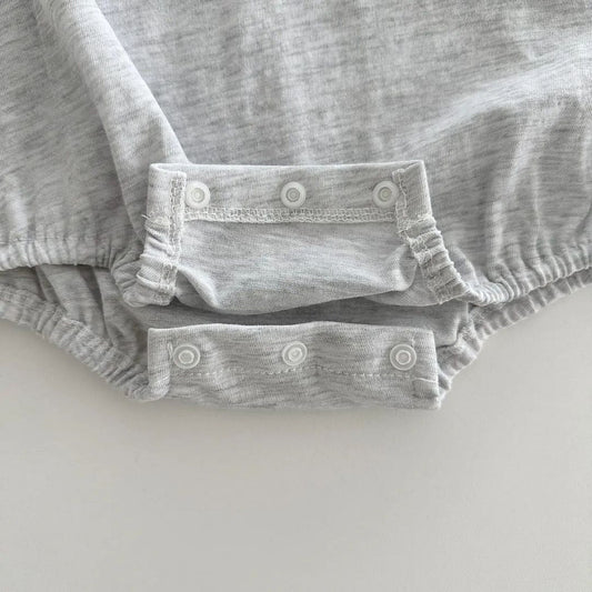 Baby Unisex Solid Color Print Pattern Casual Onesies